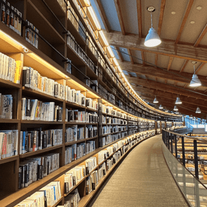 網紅打卡位—全日本最美複合圖書館