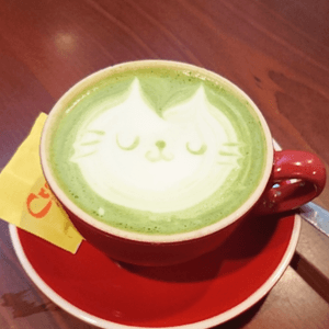 Crema Green tea Latte