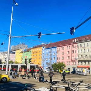 維也納都有彩色屋