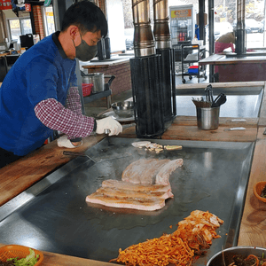 超大盤韓式烤五花肉