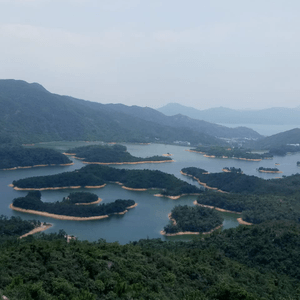 欣賞千島湖