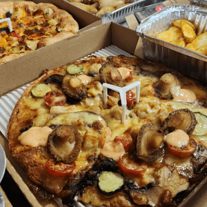 ✨️中式鮑魚 Pizza 🤤✨️
