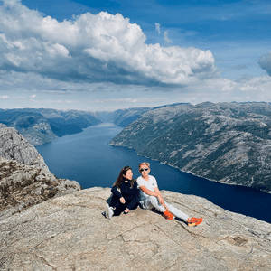 挪威 🇳🇴3大奇石之一