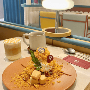 尖沙咀✨打卡復古風韓式cafe