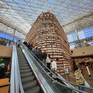 📍STARFIELD LIBRARY 實在太美了😍