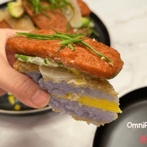 素午餐肉壽司披薩 OmniPork Luncheon Vegan Sushi Pizza