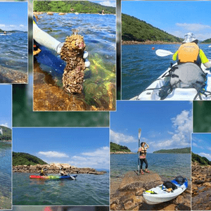 獨木舟🛶⛱️🤿🪸🐟《西貢海下灣海岸公園》