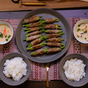 【#思家廚房】家常小菜👩🏻‍🍳蘆筍豚肉卷