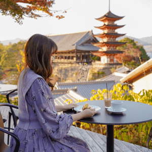 廣島縣宮島 絕景打卡cafe