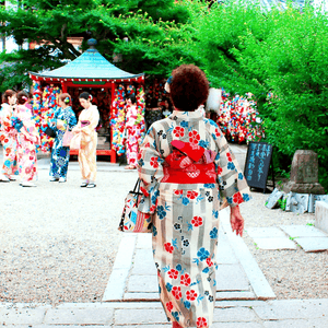 同媽媽去京都🔴八坂庚申堂🟣著和服影相相📸👘😂