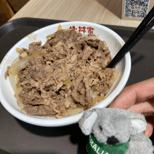 油尖旺的牛肉飯