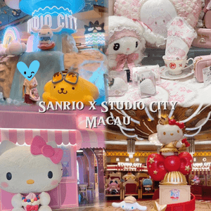 [澳門] Sanrio x Studio City有爆谷🍿😍