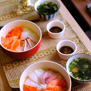 週末食丼飯🍣  思家廚房