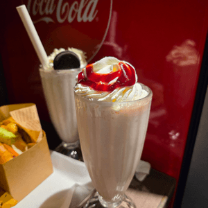 芝士牛堡🍔+黑松露薯條🍟