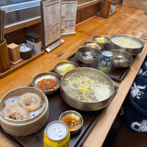 1. 銅鑼灣韓國刀削麵🍜！牛骨湯底勁正🤤！ #韓國美食 #銅