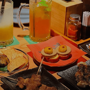 🍖人生得意須盡歡，食住串燒飲啤酒🍻