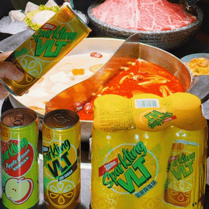 維他氣泡茶，打邊爐必備🍋🔥