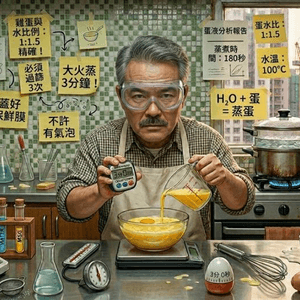 得啖笑 (3) - 蒸水蛋的修行