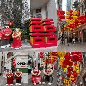 利東街新年氣氛💯🎉💰