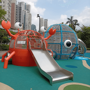 香港仔海濱公園-漁港親子遊樂⛴️🦀