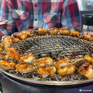 《福田必食》人氣超旺活烤厚厚鰻魚「北村韓食」😋😍