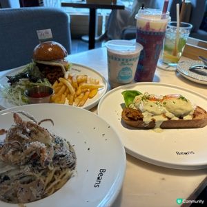 荳子🤤！最愛飯堂再臨！黑松露意粉必點！🍝🦀