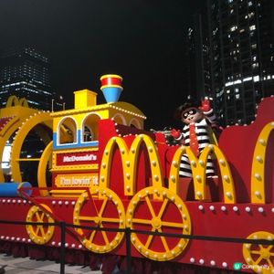 啟德靚景📸！成功捕捉麥當勞🍔花車🌸🌸🌸🌸🌸