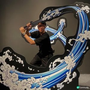 乘坐無限列車🚋 被炎柱大哥保護了🔥