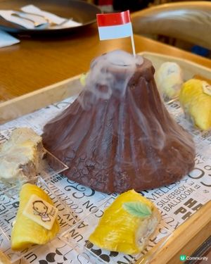 火山榴槤下午茶🤤！榴槤控衝呀！榴槤火鍋竟然唔伏😝