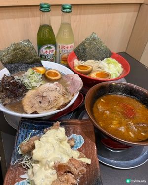 日本過江龍 丸目背脂煮干 香港少見燕三条系拉麵