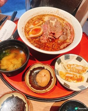 灣仔利東街笑宴🥩和牛拉麵🍜仲送熱情果檸檬茶😋🤩