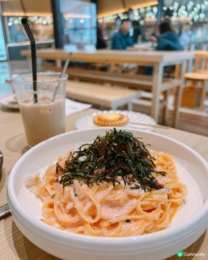 元朗YOHO爆量明太子蟹肉意粉! 🍝好味😋！