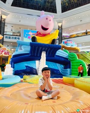 🐽Peppa Pig 8000呎充氣樂園大公開！🥳