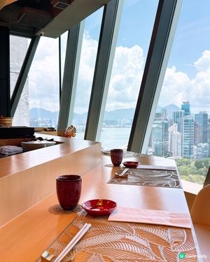 大癲‼️$280起~望住維港海景鐵板燒🌊