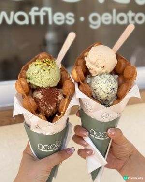 雞蛋仔同雪糕係絕配！