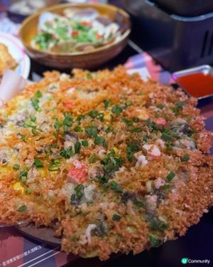 荃灣漁樂場開Show啦！🤩 珍寶海鮮Pizza蠔餅 超正