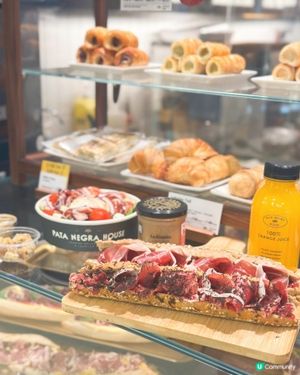 中環西班牙黑毛豬！三文治+火腿超正！🤤