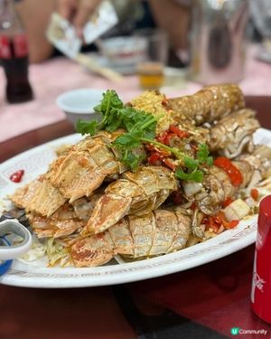 流浮山巨無霸瀨尿蝦！爆膏奄仔蟹x椒鹽鮑魚暴擊🦀