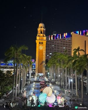 最美的尖沙咀夜景🌃鐘樓🌟