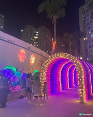 黃埔桃花園燈海🌸行年宵必打卡！📸