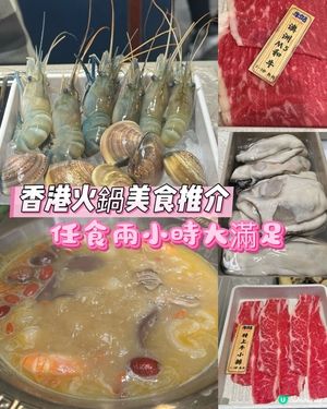 足料特色火鍋放題💯飲飽食醉大滿足