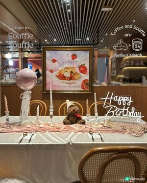 PHI Coffee & Pancake免費生日佈置服務！