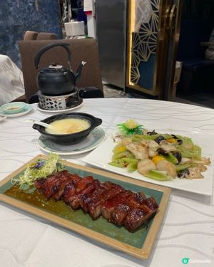 焦香鬆化一字叉燒
