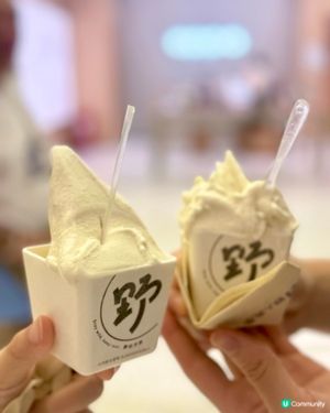 🍦光明區藍鯨世界･野人先生|這雪糕奶味濃到像在喝鮮奶!九點