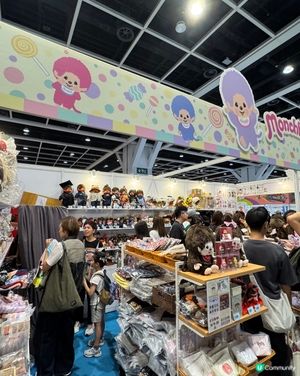 香港動漫節monchhichi（灣仔）