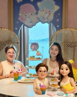 Sanrio 雙子星下午茶！😍！