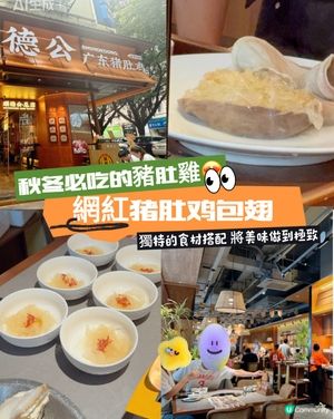 順德公豬肚雞包翅，伏味濃？🤔