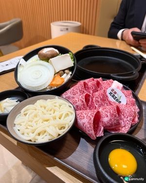 尖咀新開🥩和牛壽喜燒🤤！