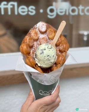雞蛋仔同gelato係絕配
