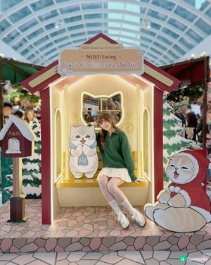 mofusand夢幻聖誕村🎄 聖誕萌貓市集
